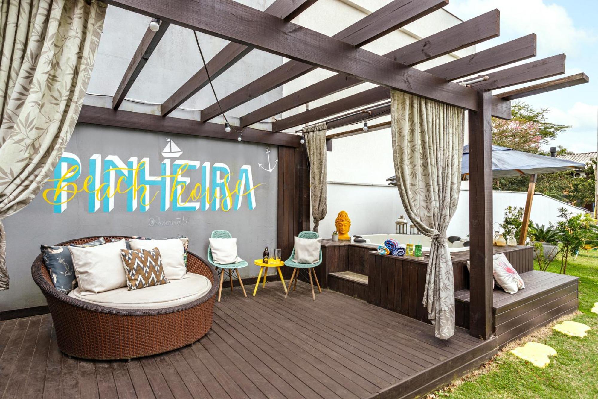 Vila Pinheira Beach House Com Jacuzzi Palhoça Exteriér fotografie