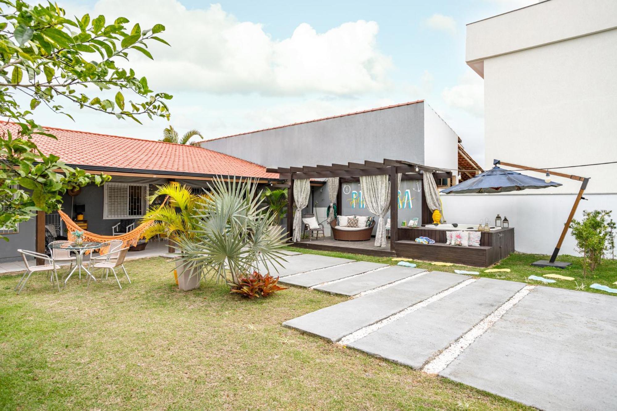 Vila Pinheira Beach House Com Jacuzzi Palhoça Exteriér fotografie